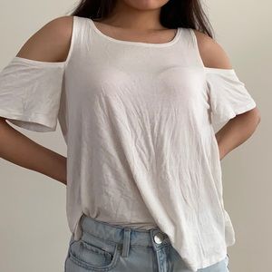 Garage Off the shoulder top